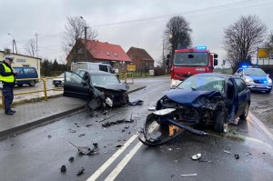 Wypadek drogowy w miejscowości Gorczenica